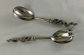 CORAL SALAD SERVERS